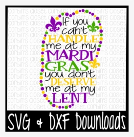 Mardi Gras Svg * Lent Svg * Mardi Gras * Beads Cut - Svg Free Softball Mom, HD Png Download, Transparent PNG
