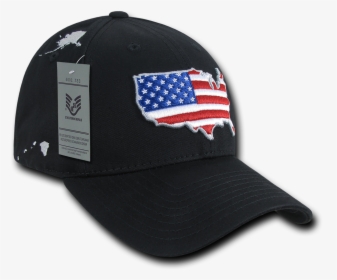 Usa Cap With U - Usa Flag Baseball Cap, HD Png Download, Transparent PNG