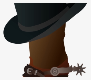 Cowboy Boot And Hat By Gnokii Boot, Boots, Clip Art, - Cowboy Boots With Gear, HD Png Download, Transparent PNG