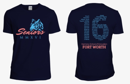 Harmony School Of Innovation Seniors Shirts - Active Shirt, HD Png Download, Transparent PNG