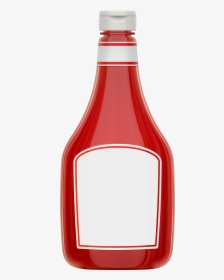 Clipart Ketchup Bottle Banner Free Library Ketchup - Ketchup Bottle Transparent Background, HD Png Download, Transparent PNG