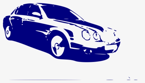 Blue,compact Car,car - Clip Art, HD Png Download, Transparent PNG