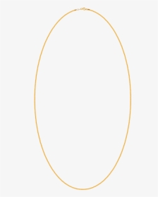 10kt Yellow Gold Chain For Women - Circle, HD Png Download, Transparent PNG