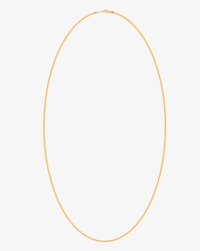 10kt Yellow Gold Chain For Women - Circle, HD Png Download, Transparent PNG