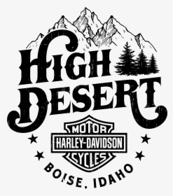 High Desert Logo - High Desert Harley Davidson Logo, HD Png Download, Transparent PNG