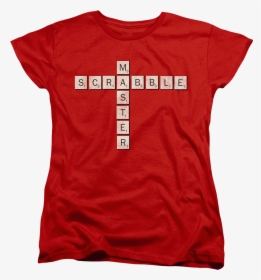 Womens Scrabble Master Shirt - T-shirt, HD Png Download, Transparent PNG