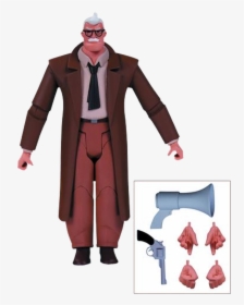 The Animated Series - Batman Animated Series Figure Commissioner Gordon, HD Png Download, Transparent PNG