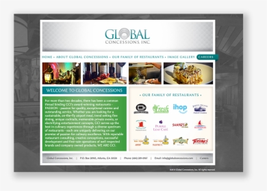 Global Concessions Website - Global Concessions, HD Png Download, Transparent PNG