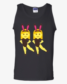Easter Bunny Ears Face Cute Bow Little T Shirt - T-shirt, HD Png Download, Transparent PNG
