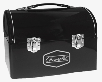Retro Metal Domed Lunch Box - Black Metal Lunch Box, HD Png Download, Transparent PNG