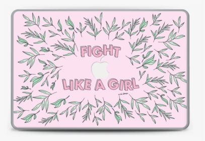 Fight Like A Girl Skin Macbook Pro 15”, HD Png Download, Transparent PNG