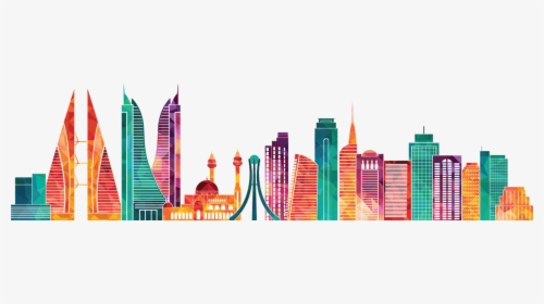 City Landscape Png - Bahrain Business, Transparent Png, Transparent PNG