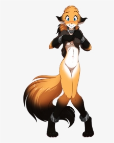 Fox Female Furry Art, HD Png Download, Transparent PNG