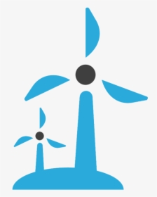 Wind Turbine Icons, HD Png Download, Transparent PNG