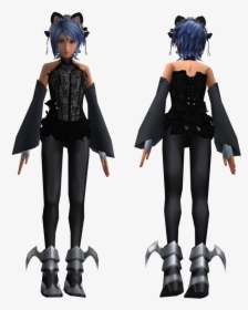 Aqua Images Aqua Halloween Outfit Jointoperation Hd - Kingdom Hearts Aqua Figure, HD Png Download, Transparent PNG