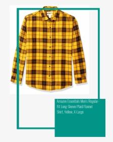 Amazon Essentials Men S Regular Fit Long Sleeve Plaid - Woolrich Eco Rich Twisted Rich Shirt, HD Png Download, Transparent PNG