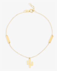 Desert Cactus Bracelet, Yellow Gold - Necklace, HD Png Download, Transparent PNG