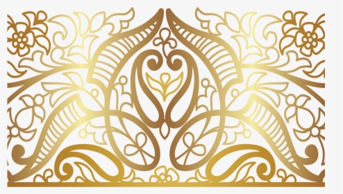 #mandala #swirls #design #pattern #paisley #gold #decor - Mandala Gold Png Transparent Free, Png Download, Transparent PNG