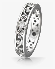 Cool Vintage Wedding Rings - Womens Vintage Style Wedding Bands, HD Png Download, Transparent PNG
