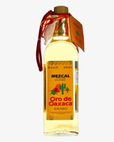 Oro De Oaxaca Mezcal With Agave Worm - Mezcal Oro De Oaxaca, HD Png Download, Transparent PNG