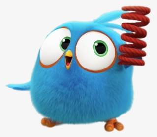 Angry Bird Blue With Spring - Angry Birds Blues, HD Png Download, Transparent PNG