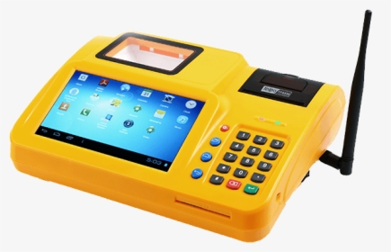All In One Desktop Pos With Keypad Antenna - Barcode Reader, HD Png Download, Transparent PNG
