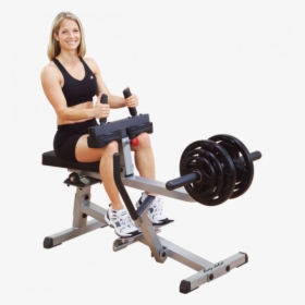 Picture Of Seated Calf Gscr349 - Seated Calf Machine, HD Png Download, Transparent PNG
