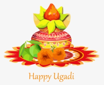 Transparent Ugadi Cake Decorating Cake Icing For Happy - Sadi Card Clipart Color, HD Png Download, Transparent PNG