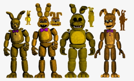 Bonnie - Fnaf 2 Withered Bonnie Jumpscare, HD Png Download ...