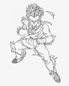 Transparent Yamcha Png - Dragon Ball Z Coloring Pages, Png Download, Transparent PNG