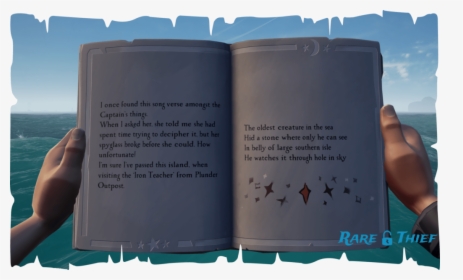 The Patient One, Stars Of A Thief - Sea Of Thieves Wanda's Journals, HD Png Download, Transparent PNG