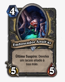 Anub Ar Ambusher Br - Worst Rogue Cards Hearthstone, HD Png Download, Transparent PNG
