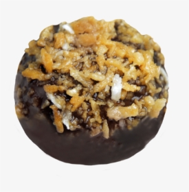 Chocolate Coconut Date Truffle - Pastry, HD Png Download, Transparent PNG