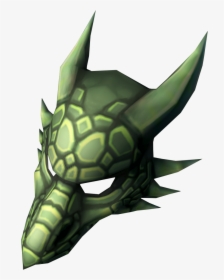 The Runescape Wiki - Runescape Dragon Mask, HD Png Download, Transparent PNG