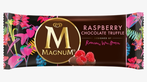 Magnum Raspberry Chocolate Truffle, HD Png Download, Transparent PNG