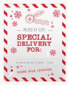 Christmas Printed Santa Sacks - Graphic Design, HD Png Download, Transparent PNG