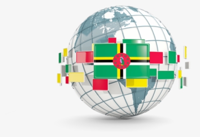 Globe With Line Of Flags - Sri Lanka World Png Icon, Transparent Png, Transparent PNG