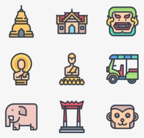 Icons Free Travel To - Thailand Instagram Icon, HD Png Download, Transparent PNG