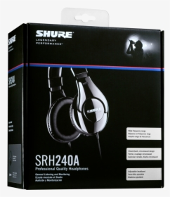 Shure Srh240a, HD Png Download, Transparent PNG
