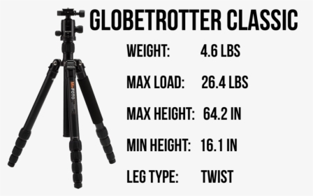 Globetrotter Classic - Tripod, HD Png Download, Transparent PNG