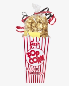 Caramel Popcorn Gift Box - Popcorn Box, HD Png Download, Transparent PNG