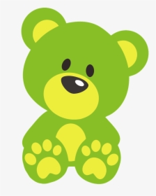 Yellow Teddy Bear Clipart Svg Royalty Free Download - Teddy Bear Clipart Pink, HD Png Download, Transparent PNG