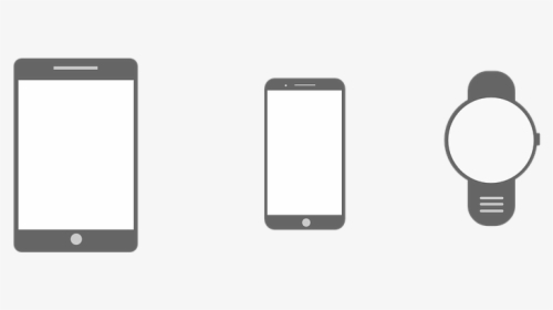 Mobile Phone Tablet Watch Transparent Logo, HD Png Download, Transparent PNG