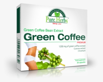 Green Coffee Premium - Zielona Kawa Tabletki, HD Png Download, Transparent PNG