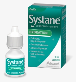 Systane Hydration Eye Drops Front - Systane Lubricant Eye Drops Hydration, HD Png Download, Transparent PNG