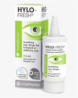 Hylo Fresh Pack And Comod Bottle - Hylo Fresh Eye Drops, HD Png Download, Transparent PNG