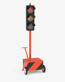 Portable Traffic Lights With Radio Frequency Link Communication - Traffic Light, HD Png Download, Transparent PNG