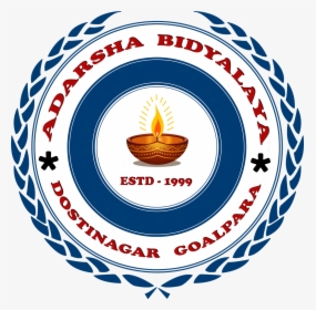 Adarsha School Logo Copy - Circle, HD Png Download, Transparent PNG