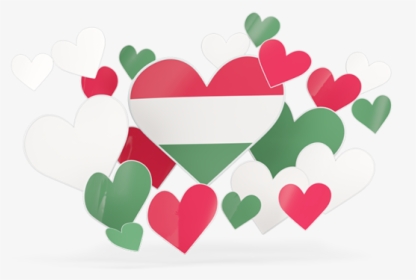 Flying Heart Stickers - Pakistani Flag 3d Heart, HD Png Download, Transparent PNG