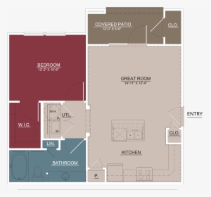 Suite A Floorplan - Floor Plan, HD Png Download, Transparent PNG